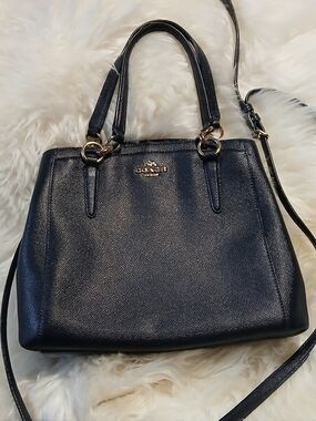 Coach Minetta Satchel Midnight Blu